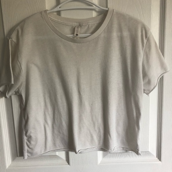 White cropped tee - Picture 1 of 3